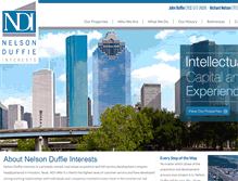 Tablet Screenshot of nelsonduffie.com